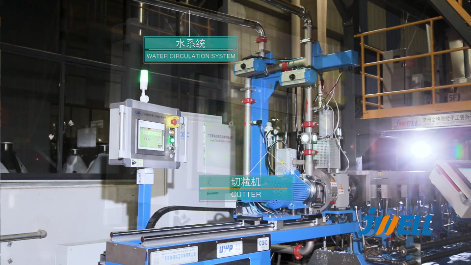 CJWS95 Degradable material starch filling production line